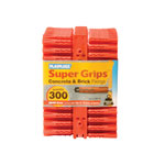 Plasplugs RP187CC RP 187 Solid Wall Super Grips™ Fixings Red (300)