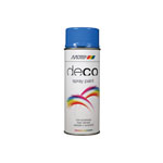 PlastiKote 01608 Deco Spray Paint High Gloss RAL 5015 Sky Blue 400ml