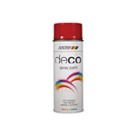 PlastiKote 01628 Deco Spray Paint High Gloss RAL 3000 Flame Red 400ml