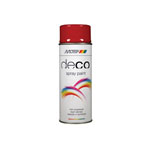 PlastiKote 01640 Deco Spray Paint High Gloss RAL 3002 Carmine Red 400ml