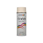 PlastiKote 01695 Deco Spray Paint High Gloss RAL 9001 Cream White 400ml