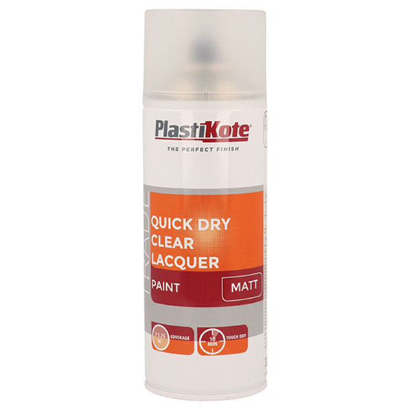  440.0071003.076 Trade Quick Dry Clear Lacquer Spray Matt 400ml