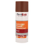 PlastiKote 440.0071002.076 Trade Quick Dry Primer Spray Red Oxide 400ml