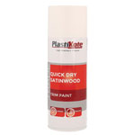 PlastiKote 440.0071006.076 Trade Quick Dry Trim Spray Satinwood White 400ml