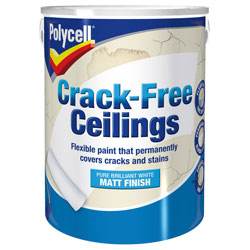 Polycell 5084976 Crack-Free Ceilings Smooth Matt 5 litre