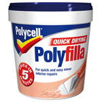 Polycell 5092999 Multipurpose Quick Drying Polyfilla Tub 1kg