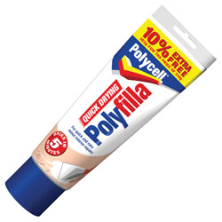 Polycell 5093000 Multipurpose Quick Drying Polyfilla 330g + 10% Extra