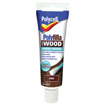 Polycell 5207200 Polyfilla For Wood General Repairs Tube Dark 75g