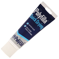 Polycell 5085004 Trade Quick Dry Polyfilla Tube 330g