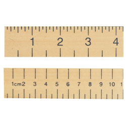 R.S.T. RMS670 Hardwood 1 Metre Stick Plain