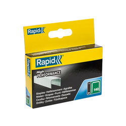 Rapid 11908131 140/8 8mm Galvanised Staples Box 2000