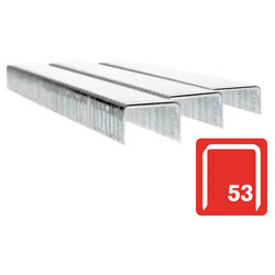 Rapid 11856225 53/6B 6mm Galvanised Staples Box 2500