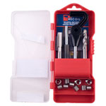 Recoil 38108 Metric Sparkplug Thread Repair Kit M10.0 - 1.00 Pitch 10 Inserts