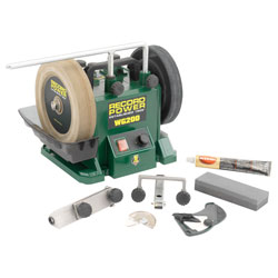 Record Power 33200 WG200 200mm (8in) Wet Stone Grinder 160W 240V