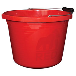 14L Red Gorilla Premium Bucket 3 Gallone Rosso 