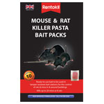 Rentokil FMR52 Mouse & Rat Killer Pasta Bait (Sachets 10)