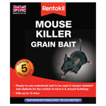 Rentokil PSM21 Mouse Killer Grain Bait (Sachets 5)