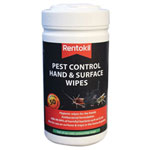 Rentokil FPW44 Pest Control Hand & Surface Wipes