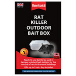 Rentokil PSR71 Rat Killer Outdoor Bait Box