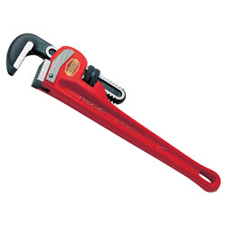 RIDGID 31020 Heavy-Duty Straight Pipe Wrench 350mm (14in)