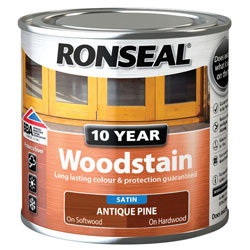 Ronseal 38665 10 Year Woodstain Antique Pine 250ml