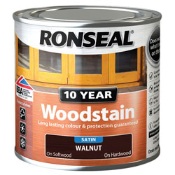 Ronseal 38671 10 Year Woodstain Walnut 250ml