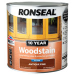 Ronseal 38676 10 Year Woodstain Antique Pine 750ml