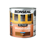 Ronseal 38679 10 Year Woodstain Oak 750ml