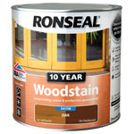 Ronseal 38690 10 Year Woodstain Oak 2.5 litre