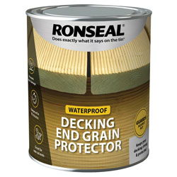 Ronseal 37334 Decking End Grain Protector Green 750ml