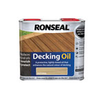 Ronseal 34770 Decking Oil Natural Clear 2.5 litre