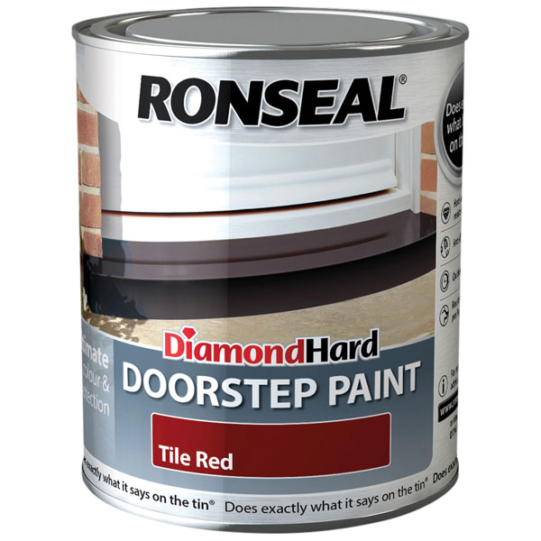  35404 Diamond Hard Doorstep Paint Tile Red 750ml