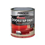 Ronseal 36658 Diamond Hard Doorstep Paint Red 250ml