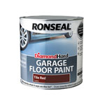 Ronseal 35762 Diamond Hard Garage Floor Paint Tile Red 2.5 litre