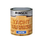 Ronseal 34909 Exterior Yacht Varnish Satin 2.5 litre