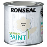 Ronseal 37378 Garden Paint White Ash 250ml