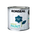 Ronseal 37389 Garden Paint Midnight Blue 250ml