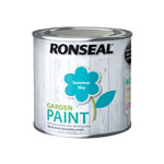 Ronseal 37392 Garden Paint Summer Sky 250ml