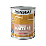 Ronseal 36819 Interior Varnish Quick Dry Satin Pearwood 250ml