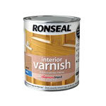 Ronseal 36822 Interior Varnish Quick Dry Satin Birch 250ml