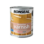 Ronseal 36834 Interior Varnish Quick Dry Satin Birch 750ml