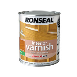 Ronseal 36864 Interior Varnish Quick Dry Matt Antique Pine 750ml