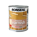 Ronseal 36873 Interior Varnish Quick Dry Gloss Clear 250ml