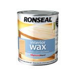Ronseal 36886 Interior Wax Almond Wood 750ml
