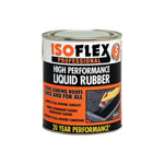 Ronseal 34892 Isoflex Liquid Rubber Black 4.25 litre