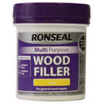 Ronseal 34736 Multipurpose Wood Filler Tub Light 250g