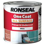 Ronseal 36999 One Coat All Surface Primer & Undercoat Interior White 750ml
