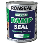 Ronseal 37563 One Coat Damp Seal White 750ml