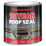 Ronseal 30146 Thompson's Roof Seal Black 4 litre