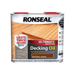 Ronseal 36934 Ultimate Protection Decking Oil Natural Cedar 2.5 litre